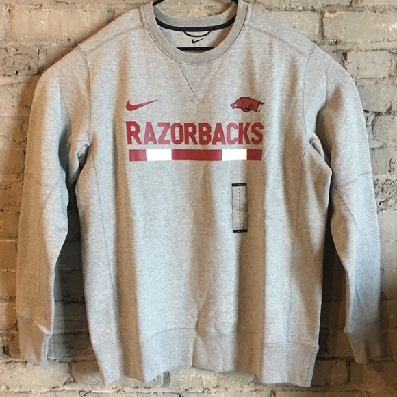 Nwt Nike Arkansas Razorbacks Crewneck 
